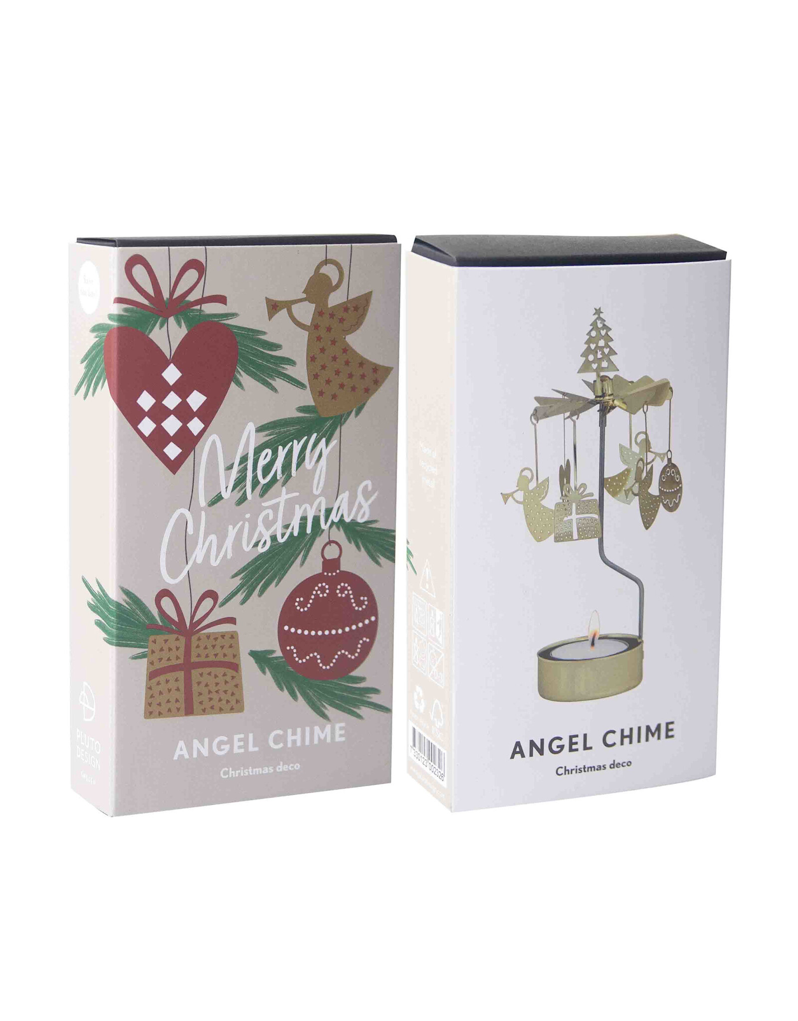 Pluto Theelicht Molentje - Engeltje - Ø 6,5 x 16cm