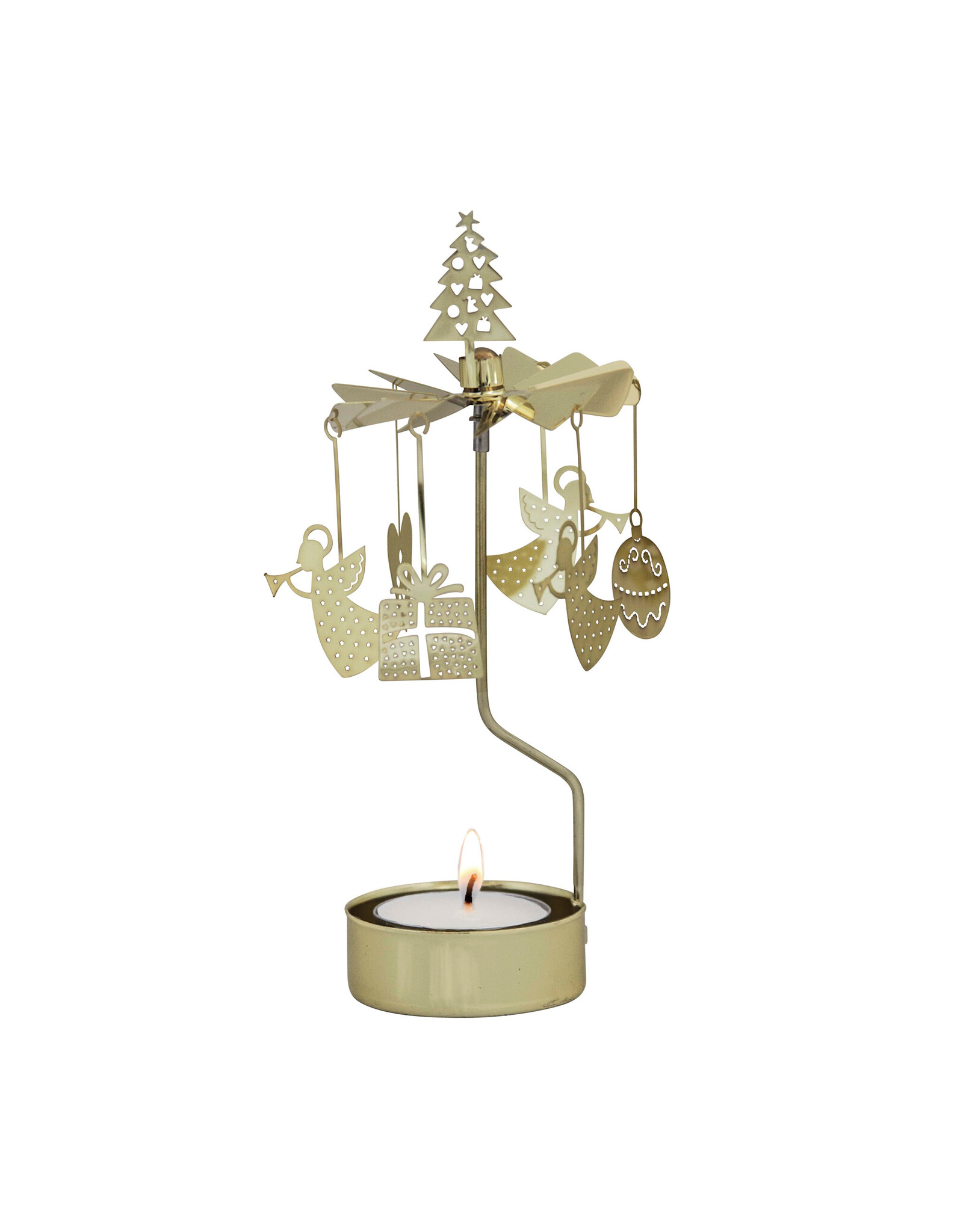 Pluto Theelicht Molentje - Engeltje - Ø 6,5 x 16cm