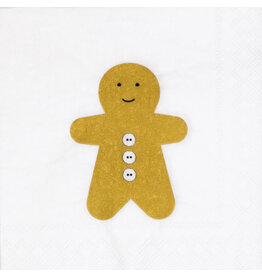 Raeder Servetten - Gingerbread - 25x25cm