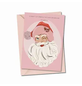 Atelier Moomade Wenskaart - Kerst- De boom is dit jaar niet het enige dat versierd zal worden - Postkaart + Envelop