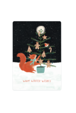 LemonBird Wenskaart - Eekhoorn - Postkaart + Envelop