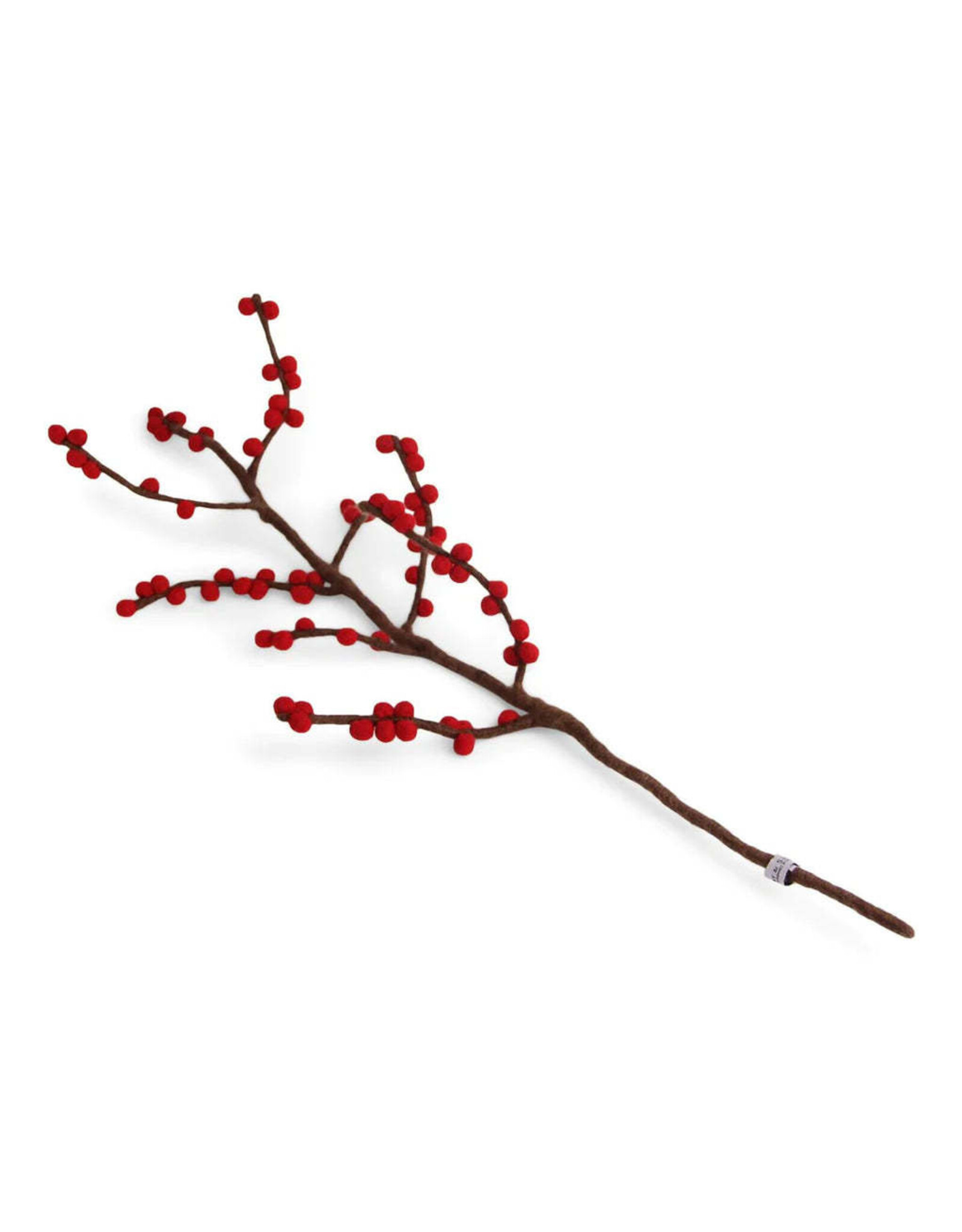 Gry & Sif Vilten Bloem - Branch Red Berries - 60cm