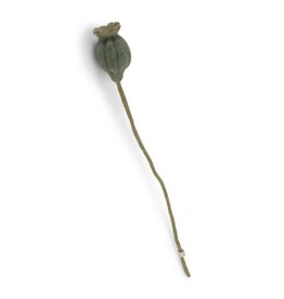 Gry & Sif Vilten Bloem - Poppy Deed Head - 46cm