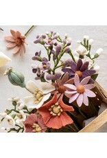 Gry & Sif Vilten Bloem - Poppy Deed Head - 46cm