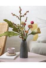 Gry & Sif Vilten Bloem - Eucalyptus - 50cm