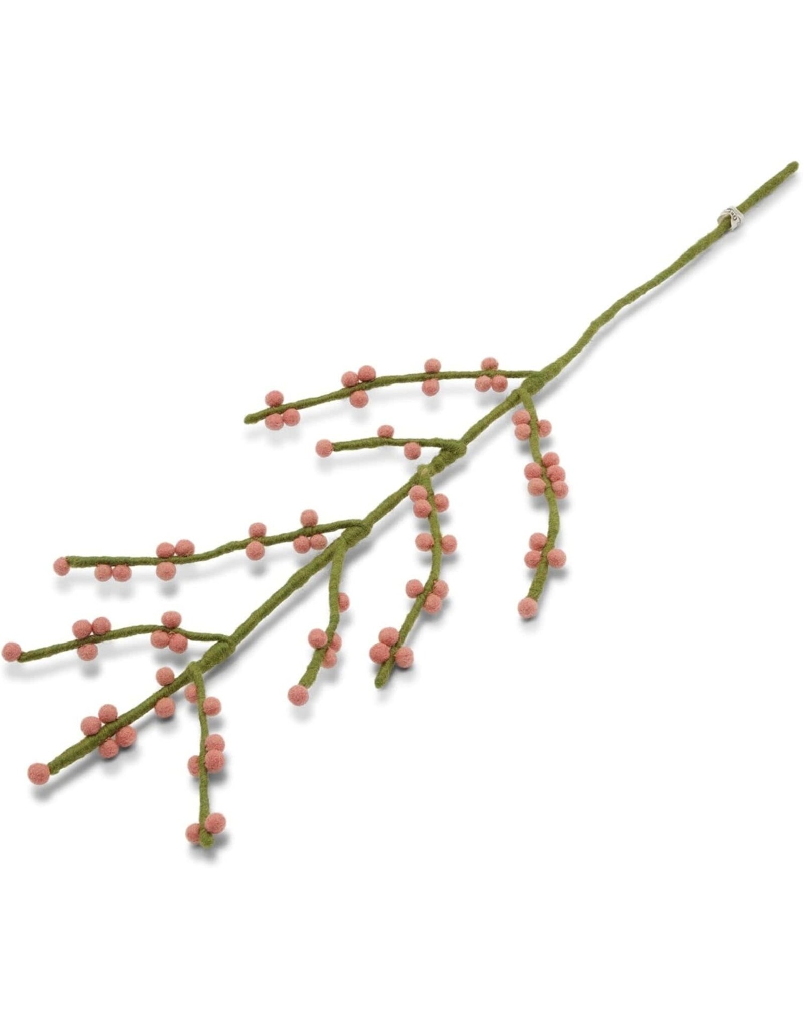 Gry & Sif Vilten Bloem - Branch Rose Berries - 60cm
