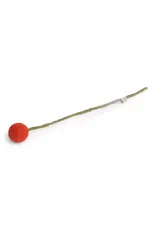 Gry & Sif Vilten Bloem - Bolletje, Rusty Red - Ø 3x30cm