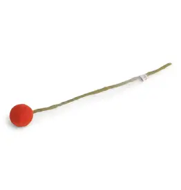 Gry & Sif Vilten Bloem - Bolletje, Rusty Red - Ø 3x30cm