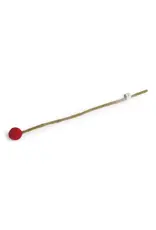 Gry & Sif Vilten Bloem - Bolletje, Bright Red - Ø 2x30cm