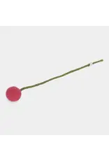 Gry & Sif Vilten Bloem - Bolletje, Melon - Ø 2x30cm