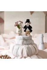 Gry & Sif Wit Muisje - Bride - 13cm