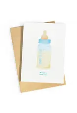 Studio Zwoane Wenskaart - Drunk in love, Blauw - Dubbele kaart + Envelop