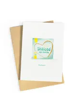 Studio Zwoane Wenskaart - Shitload aan liefde - Dubbele kaart + Envelop