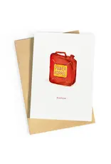 Studio Zwoane Wenskaart - Powerkoppel - Dubbele kaart + Envelop