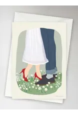 Vissevasse Wenskaart - So good together - Dubbele kaart + Envelop