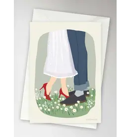 Vissevasse Wenskaart - So good together - Dubbele kaart + Envelop