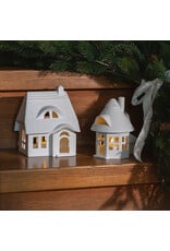 Raeder Lichthuisje - Rieten dak - 16x12,4x14cm