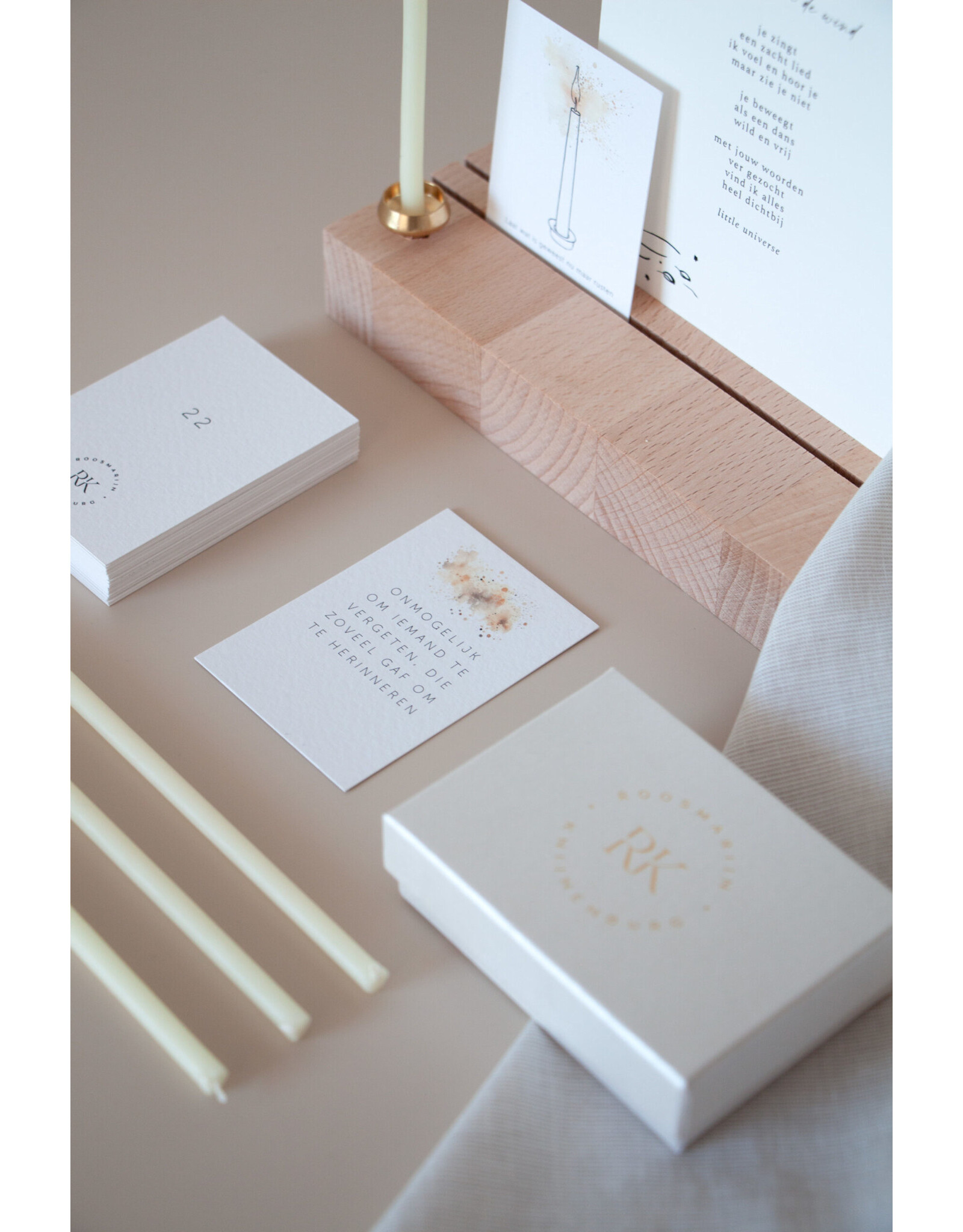 Roosmarijn Knijnenburg Doosje Gemis, Kaartjes