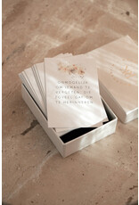 Roosmarijn Knijnenburg Doosje Gemis, Kaartjes