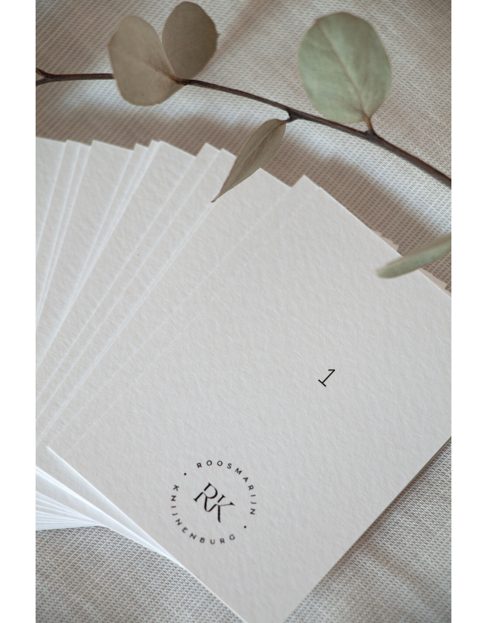 Roosmarijn Knijnenburg Doosje Gemis, Kaartjes