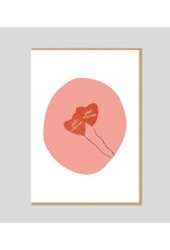 Josefien Wenskaart - Just married - Dubbele kaart + Envelop