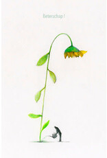 Lieve Claesen Wenskaart - Zonnebloem, Beterschap - Postkaart + Envelop