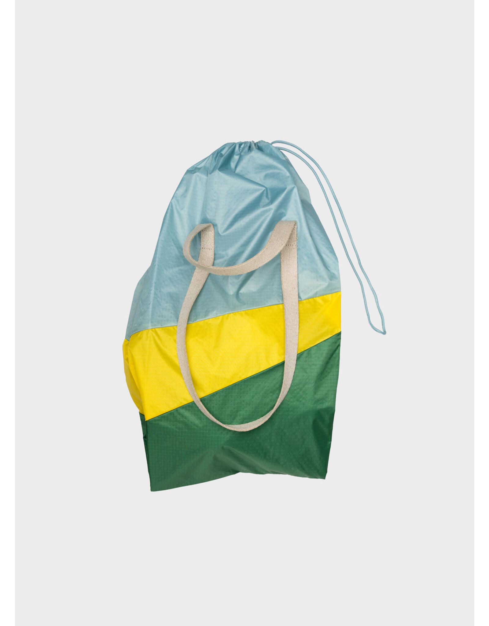 Susan Bijl The Trash Bag M, Francis Tv Yellow & David - 37 x 77 x 33 cm