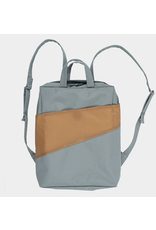 Susan Bijl Backpack, Grey & Camel - One size