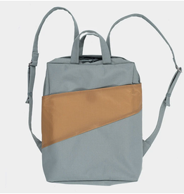 Susan Bijl Backpack, Grey & Camel - One size