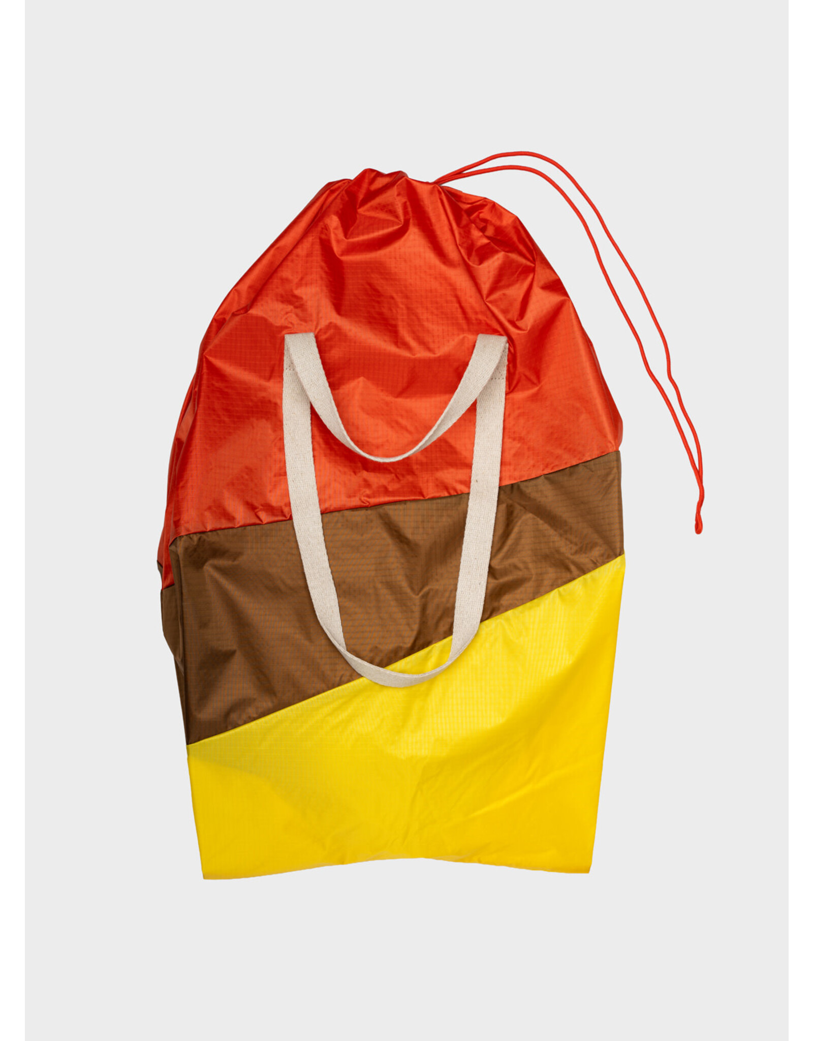 Susan Bijl The Trash Bag L, Anni Hazel&Tv Yellow - 37 x 77 x 33 cm