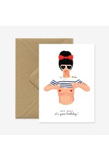 All The Ways to Say Wenskaart - Hey Sexy! It’s your Birthday! - Dubbele kaart + Envelop