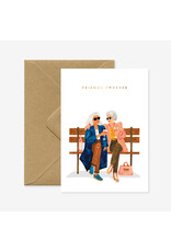 All The Ways to Say Wenskaart - Friends Forever  - Dubbele kaart + Envelop