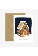 All The Ways to Say Wenskaart - Kerst - Gingerbread House - Dubbele kaart + Envelop