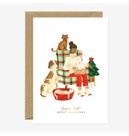 All The Ways to Say Wenskaart - Kerst - Xmas Family - Dubbele kaart + Envelop