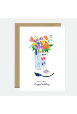 All The Ways to Say Wenskaart - Santiag Bday - Dubbele kaart + Envelop