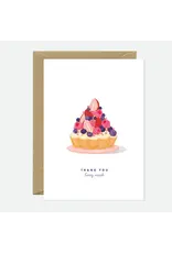 All The Ways to Say Wenskaart - Thank You Berry Much - Dubbele kaart + Envelop