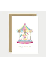 All The Ways to Say Wenskaart - Giddy up - Dubbele kaart + Envelop