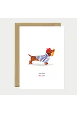 All The Ways to Say Wenskaart - Oui Oui Merci - Dubbele kaart + Envelop