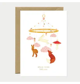 All The Ways to Say Wenskaart - Hello there cutie - Dubbele kaart + Envelop