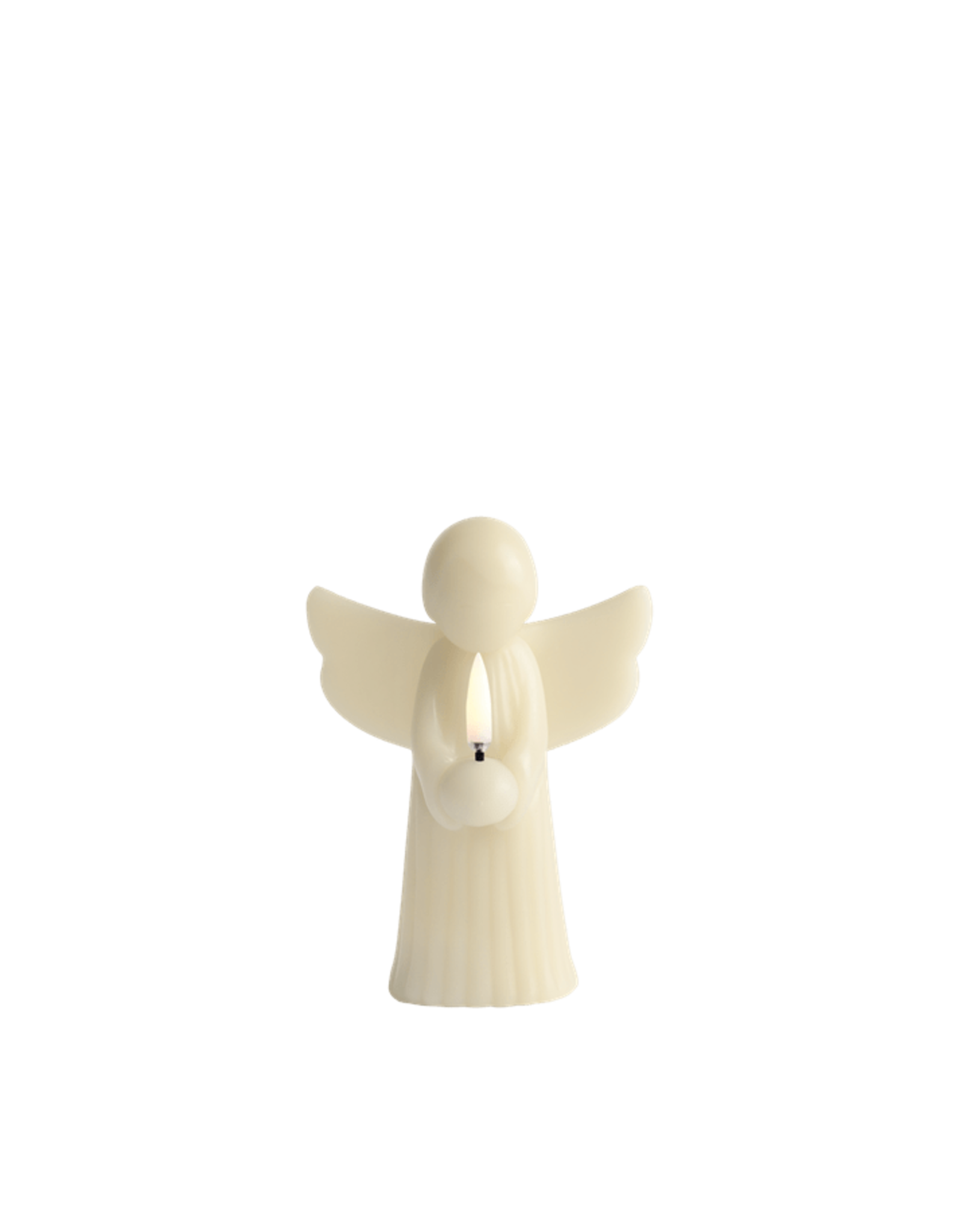 Uyuni Led Kaars, Engel - Vanilla - 11x15,5cm