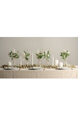 Uyuni Led Pillar Kaars - Nordic White - 10x15cm