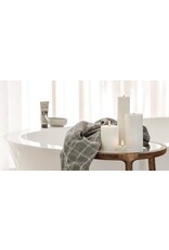 Uyuni Led Pillar Kaars - Nordic White - 7,8 x 15cm