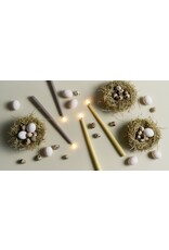 Uyuni Led, Tafelkaarsen - Dusty Green - 2st - Ø2,3x32cm