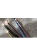 Uyuni Led, Tafelkaarsen - Red - 2st - 2,3x25cm