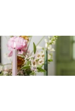 Uyuni Led, Tafelkaarsen - Red - 2st - 2,3x25cm