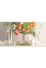 Uyuni Led, Tafelkaarsen - Red - 2st - 2,3x25cm