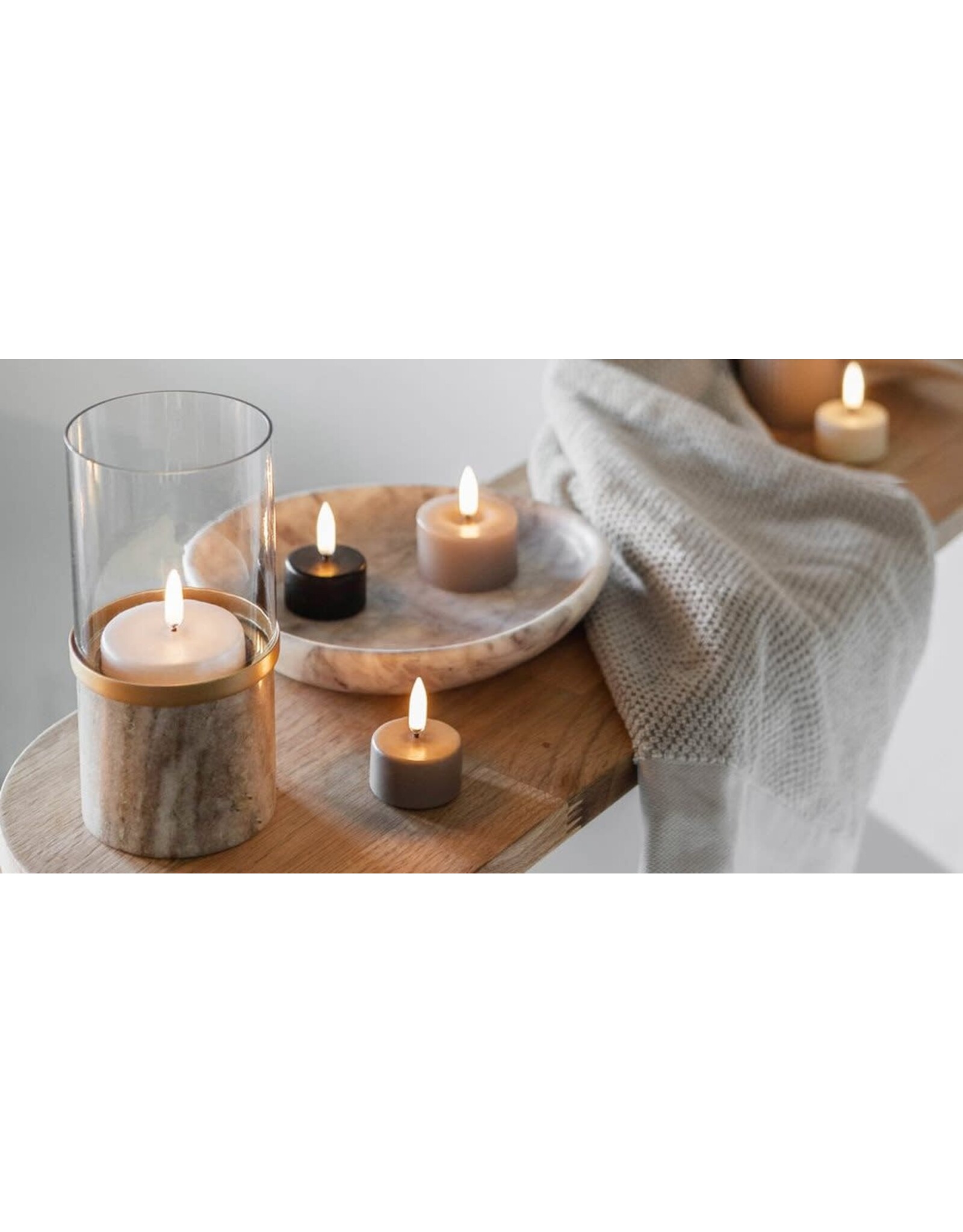 Uyuni Led Theelichtje - Ivory - 1st - 4x2,1 cm