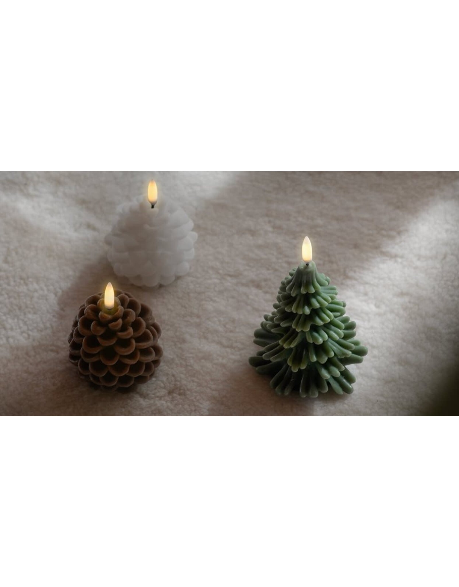 Uyuni Led, Christmas Tree - Olive Green - 9x12