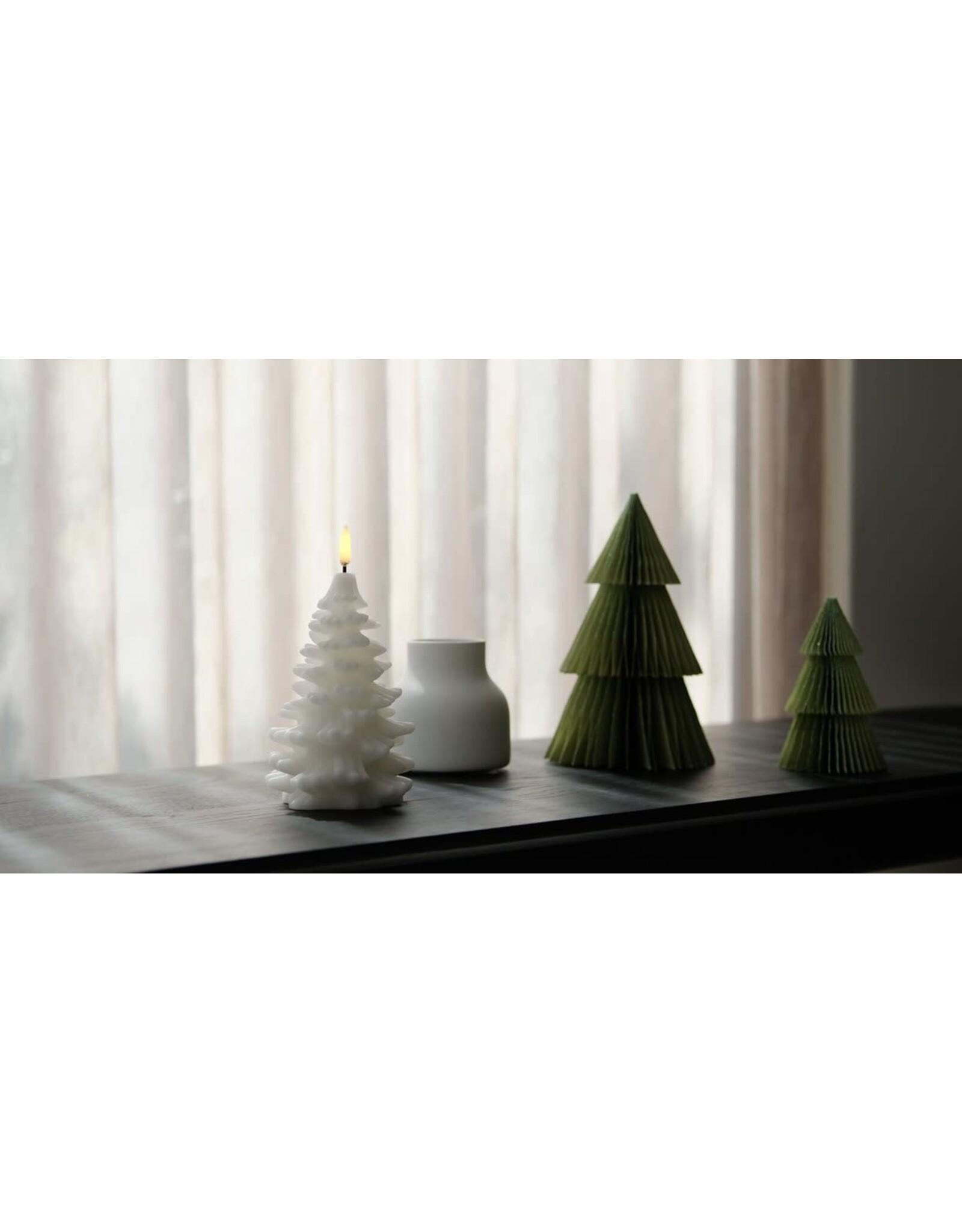 Uyuni Led, Christmas Tree - Nordic White - 10x15cm