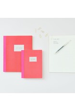 Rico Design Notitieboekje S - Fluo Rood - 80 pages